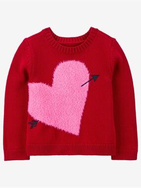 Carters - Toddler Heart Sweater - 4T